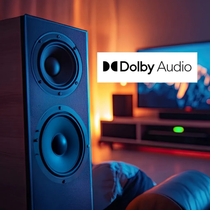 TESLA Electronics MediaBox - UHD multimediaplayer med Wi-Fi och fjärrkontroll