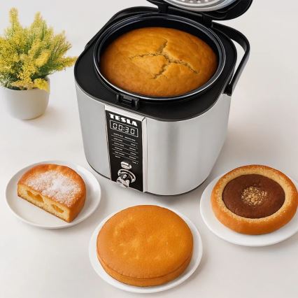 TESLA Electronics MultiCook - Multifunktionell riskokare 2,1 l 400W/230V