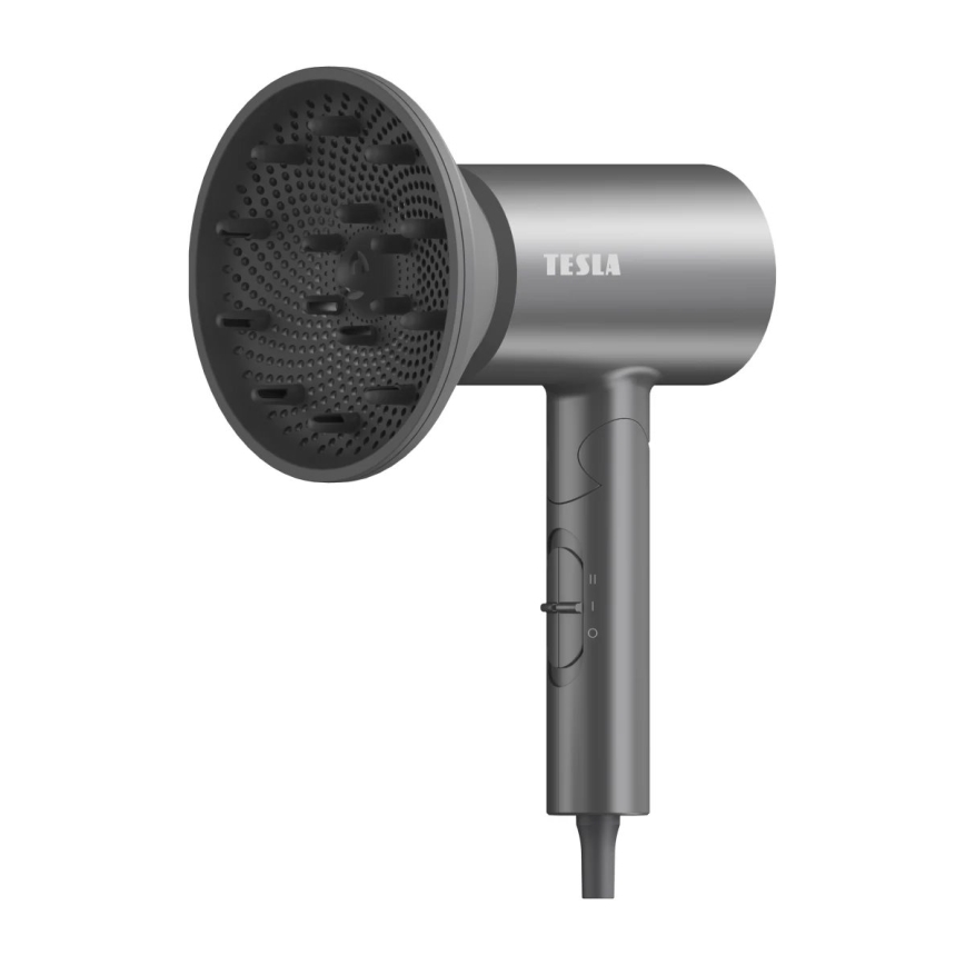 TESLA Electronics MyCare - Vikbar hårtork 1800W/230V grå