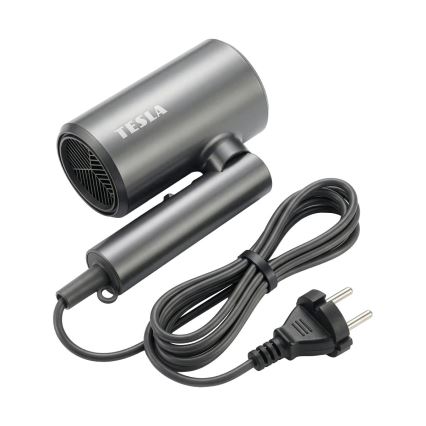 TESLA Electronics MyCare - Vikbar hårtork 1800W/230V grå