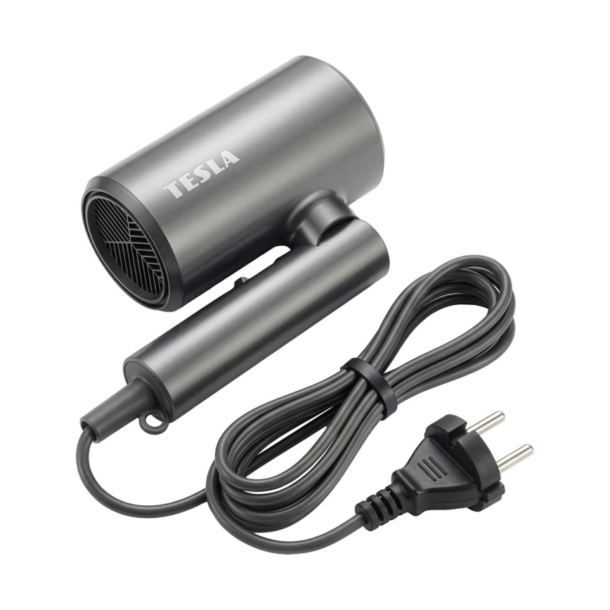 TESLA Electronics MyCare - Vikbar hårtork 1800W/230V grå