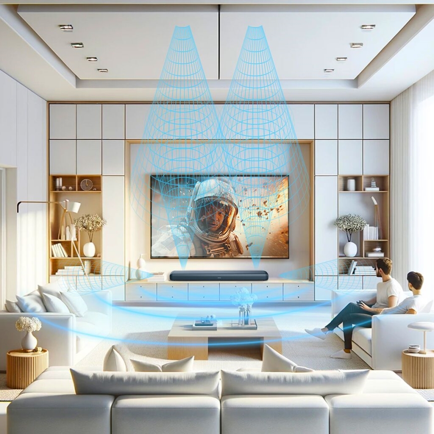 TESLA Electronics PrimeSound - Dolby Atmos soundbar 2.1 230W/230V + fjärrkontroll