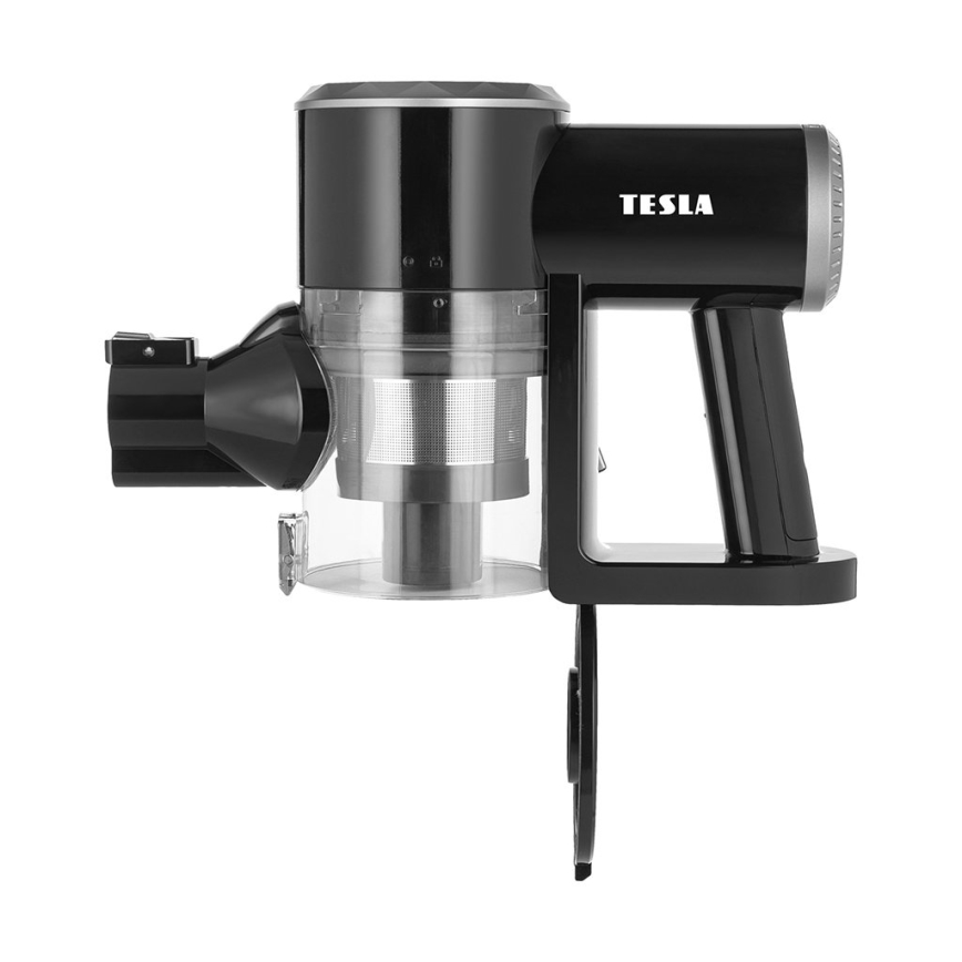 TESLA Electronics PureStar - 2-i-1 Handhållen Stavmopp 150W/2200 mAh 22,2V svart