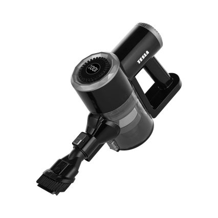 TESLA Electronics PureStar - 2-i-1 Handhållen Stavmopp 150W/2200 mAh 22,2V svart