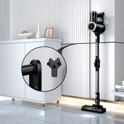 TESLA Electronics PureStar - Flexibel trådlös stavdammsugare 2-i-1 150W/2200 mAh svart