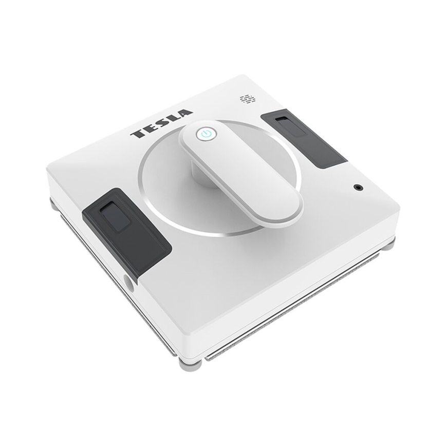 TESLA Electronics RoboStar - Smart fönsterputsare med dubbla vattenstrålar 72W/230V/500 mAh Wi-Fi + fjärrkontroll