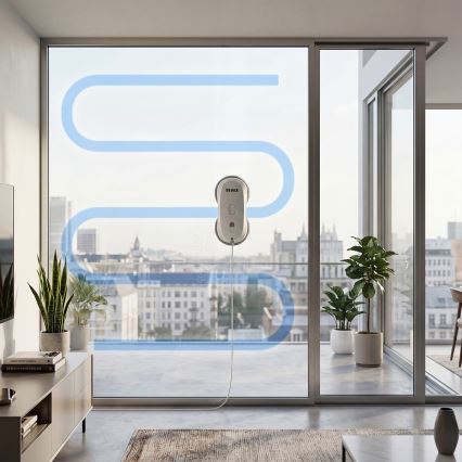TESLA Electronics RoboStar - Fönstertvätt med vattenspray, 72 W/230 V/500 mAh + fjärrkontroll
