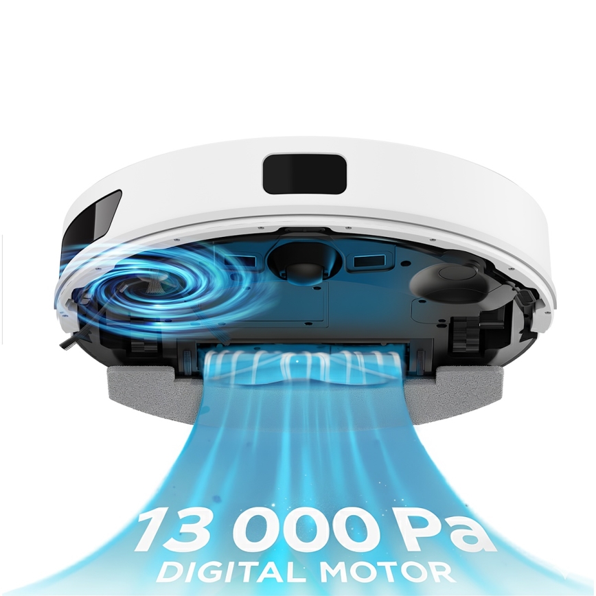 TESLA Electronics RoboStar - Intelligent robotdammsugare 2-i-1 3200 mAh Wi-Fi vit