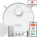 TESLA Electronics RoboStar - Smart robotdammsugare 2-i-1 2550 mAh Wi-Fi vit