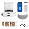 TESLA Electronics RoboStar - Smart robotdammsugare 3-i-1 3200 mAh Wi-Fi vit