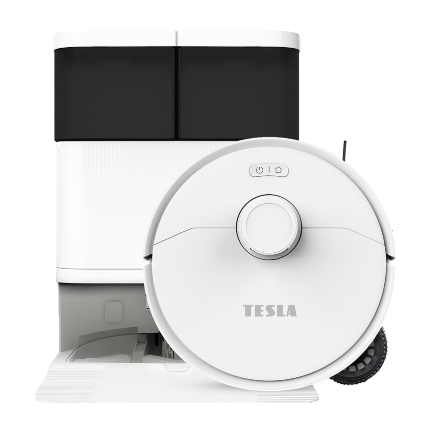 TESLA Electronics RoboStar - Smart robotdammsugare 3-i-1 5200 mAh Wi-Fi vit