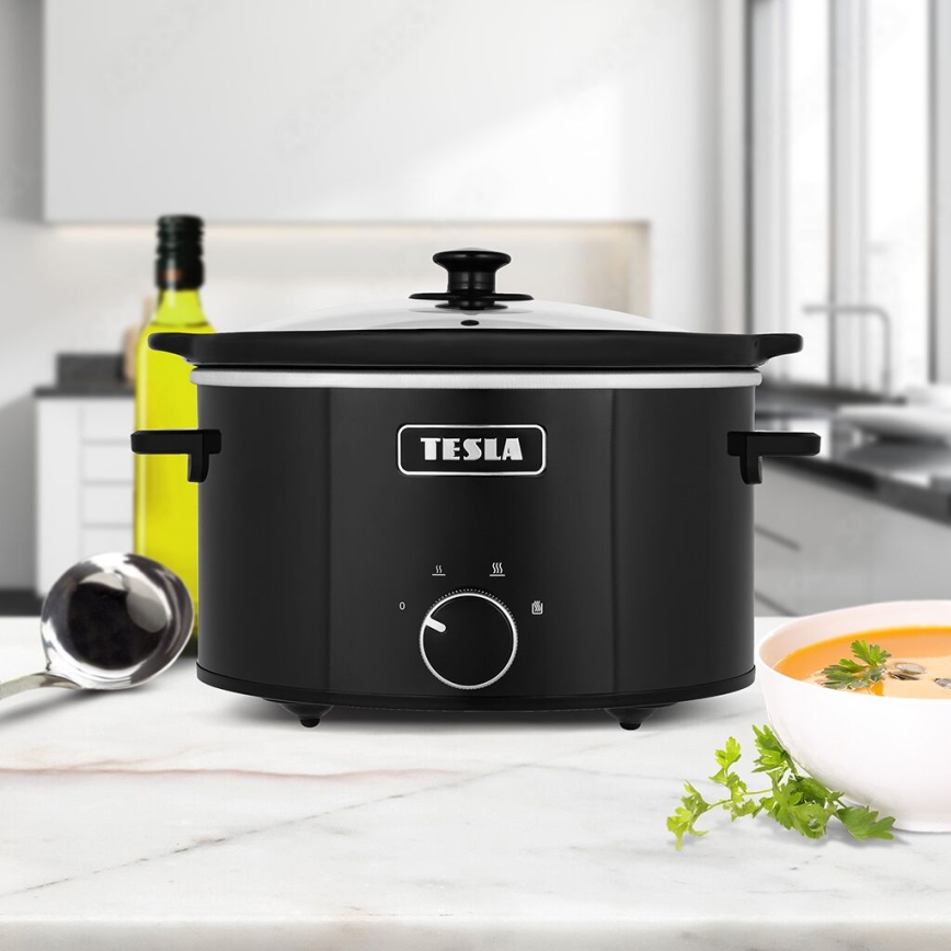 TESLA Electronics SlowCook - Långkokare 3,5 l 200W/230V