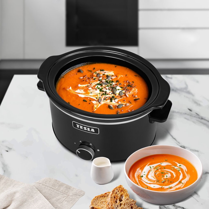 TESLA Electronics SlowCook - Långkokare 3,5 l 200W/230V