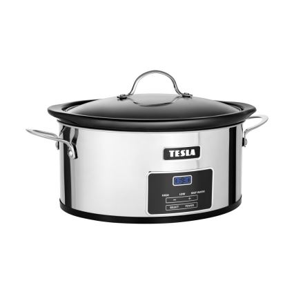 TESLA Electronics SlowCook - Långkokare 5,6 l 250W/230V