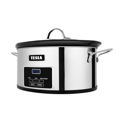 TESLA Electronics SlowCook - Långkokare 5,6 l 250W/230V