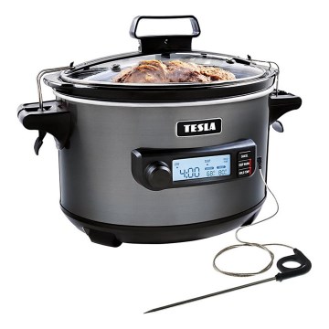 TESLA Electronics SlowCook - Långkokare 5,6 l 290W/230V