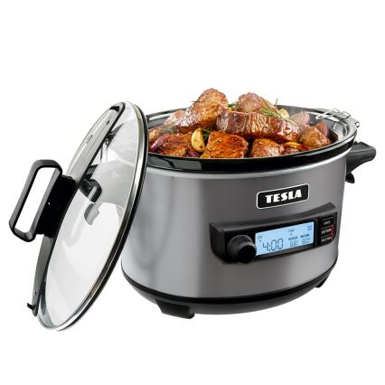 TESLA Electronics SlowCook - Långkokare 5,6 l 290W/230V