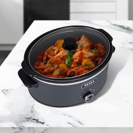 TESLA Electronics SlowCook - Långkokare 6,5 l 270W/230V