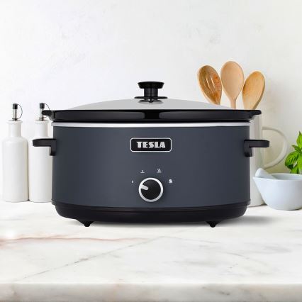 TESLA Electronics SlowCook - Långkokare 6,5 l 270W/230V