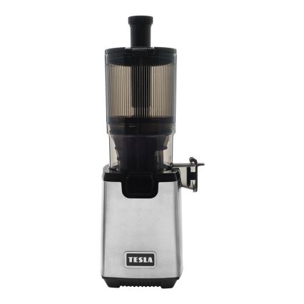TESLA Electronics SlowJuicer Deluxe - Låghastighets kuicer 250W/230V rostfri/svart