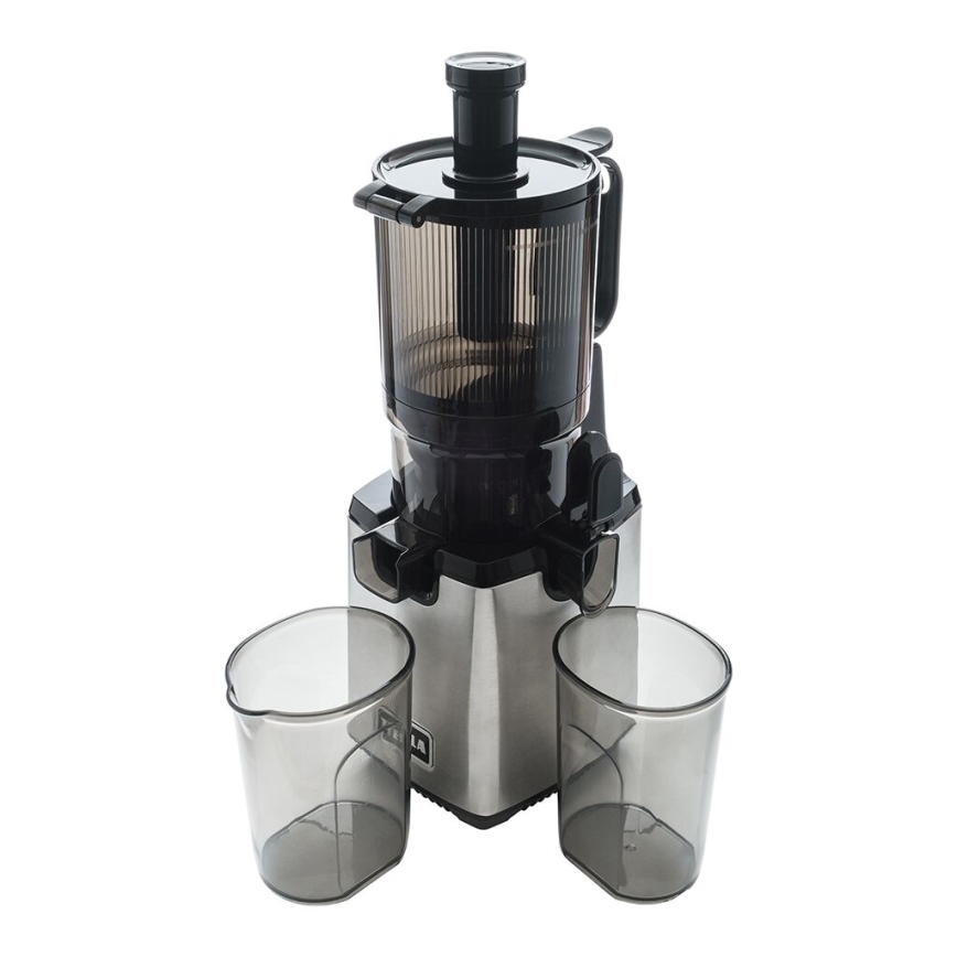TESLA Electronics SlowJuicer Deluxe - Låghastighets kuicer 250W/230V rostfri/svart