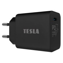 TESLA Electronics - Snabbladdningsadapter Power Delivery 20W svart