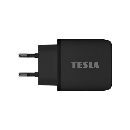 TESLA Electronics - Snabbladdningsadapter Power Delivery 25W svart