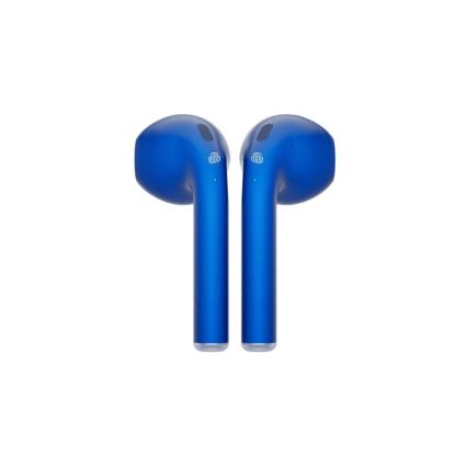 TESLA Electronics - Trådlösa hörlurar 300 mAh + 2x 25 mAh IPX4 blå