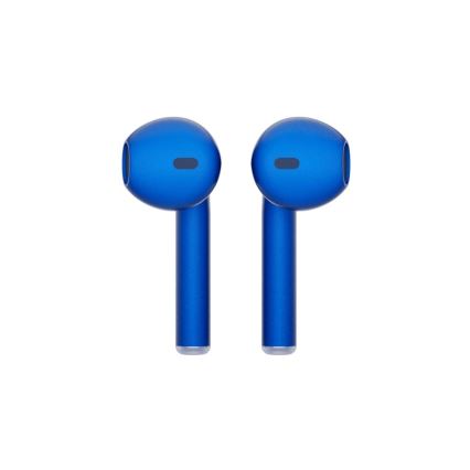 TESLA Electronics - Trådlösa hörlurar 300 mAh + 2x 25 mAh IPX4 blå