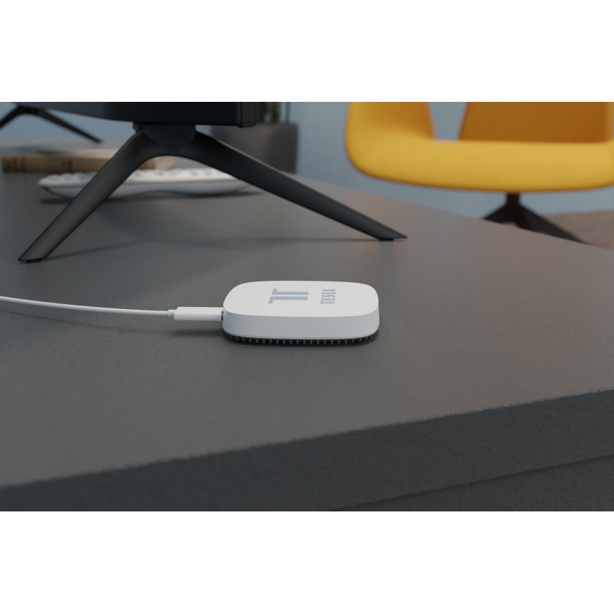 TESLA Smart - SET med 3x smart trådlös termostatventil 2xAA + smart Zigbee Wi-Fi gateway Hub