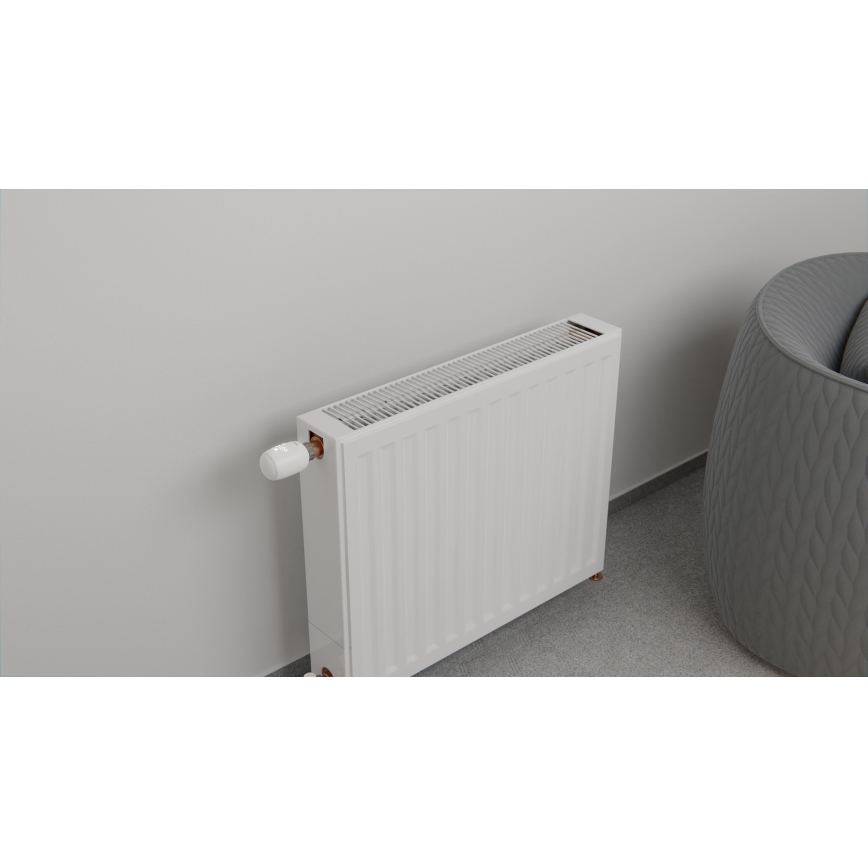 TESLA Smart - SET med 3x smart trådlös termostatventil 2xAA + smart Zigbee Wi-Fi gateway Hub