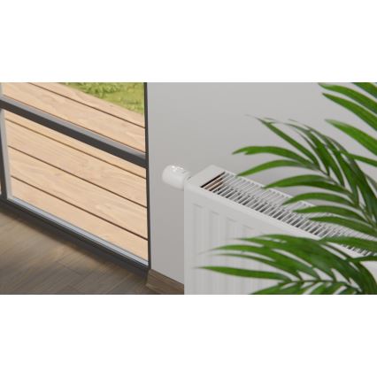 TESLA Smart - SET med 3x smart trådlös termostatventil 2xAA + smart Zigbee Wi-Fi gateway Hub