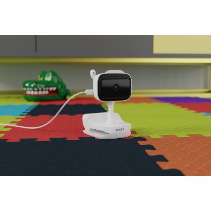 TESLA Smart - Smart Wi-Fi barnvakt med laddningsfunktion