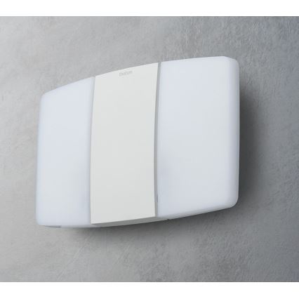 theben - LED-väggstrålkastare 2xLED/10W/230V, vit, IP55