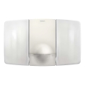 theben - LED väggstrålkastare med sensor 2xLED/10W/230V vit IP55