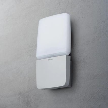 theben - väggmonterad LED-strålkastare LED/11W/230V silver IP55