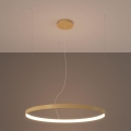 Thoro TH.174 - LED ljuskrona med textilsladd RIO LED/50W/230V CRI 90 3000K diameter 78 cm guld