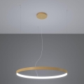 Thoro TH.217 - LED ljuskrona med textilsladd RIO LED/30W/230V CRI 95 4000K diameter 55 cm guld