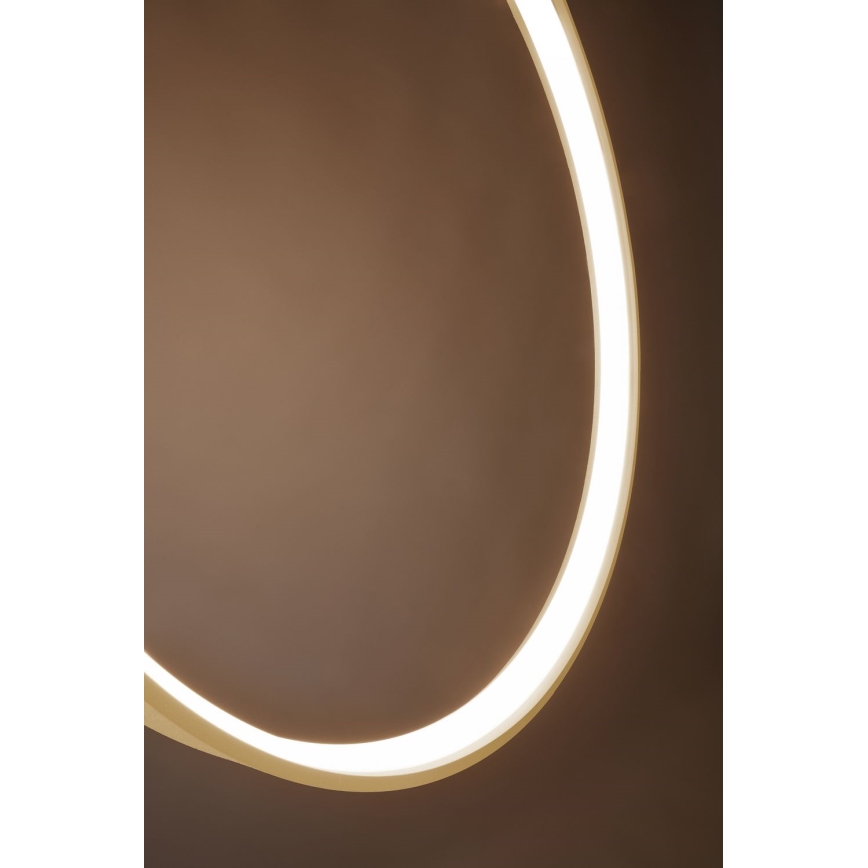 Thoro TH.220 - LED ljuskrona med textilsladd RIO LED/30W/230V CRI 90 3000K diameter 55 cm guld