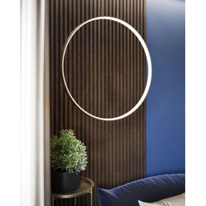 Thoro TH.221 - LED ljuskrona med textilsladd RIO LED/30W/230V CRI 95 4000K diameter 55 cm guld