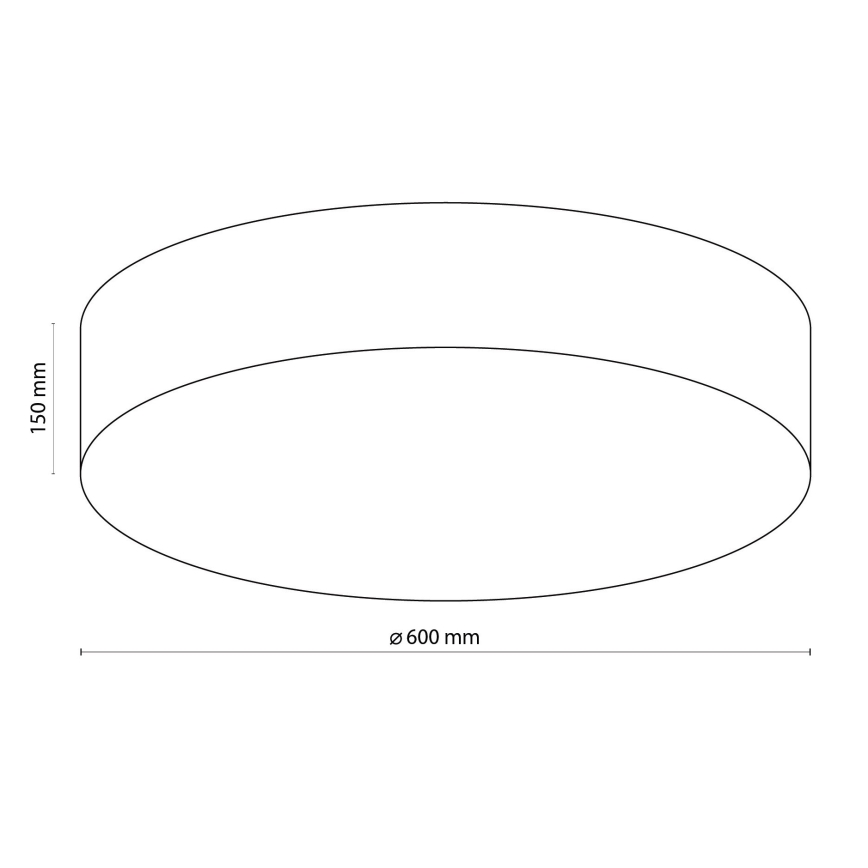 TK belysning 1584 - Takbelysning RONDO 4xE27/15W/230V