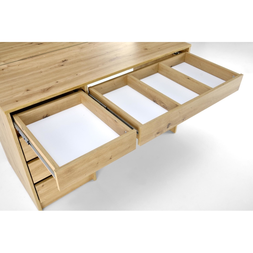 Toalettsbord AMORIO i Artisan-ek