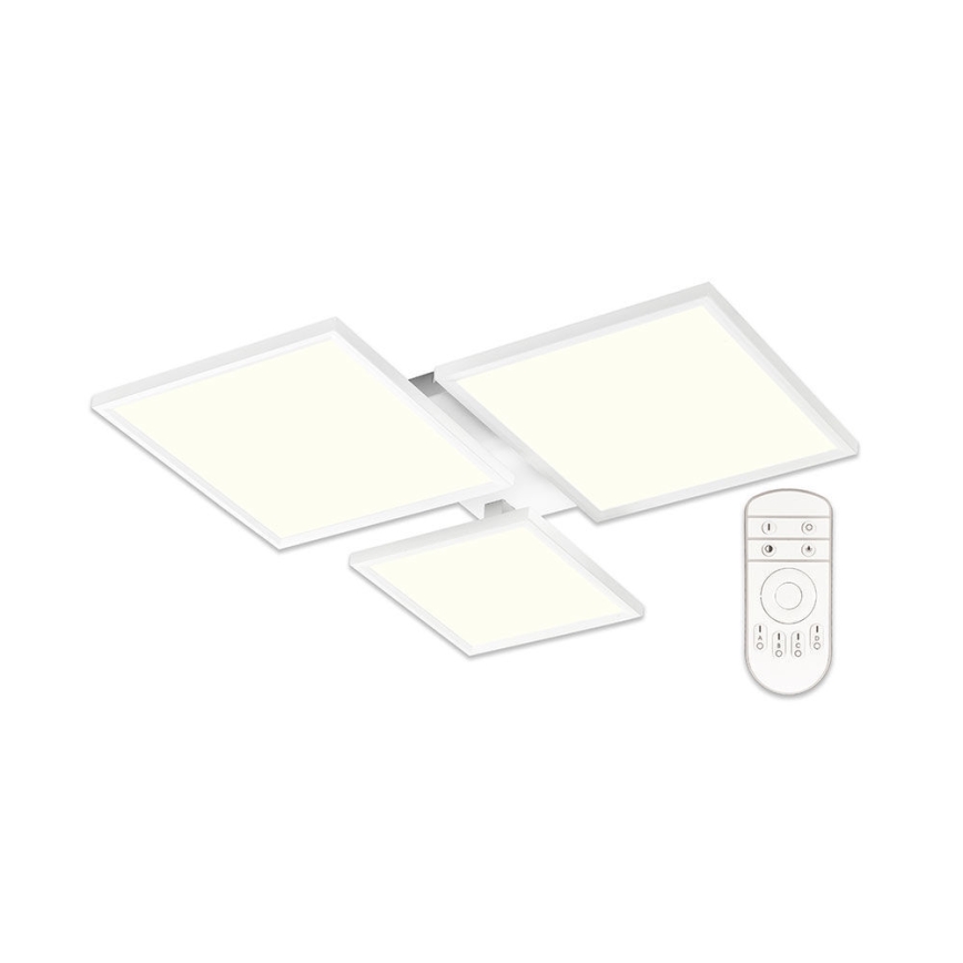 Top Light - Dimbar LED ytmonterad ljuskrona MERKUR LED/50W/230V 3000-6500K vit + fjärrkontroll
