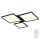 Top Light - Dimbar LED ytmonterad ljuskrona MERKUR LED/50W/230V 3000-6500K svart + fjärrkontroll