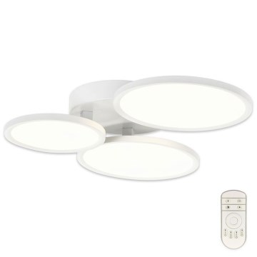 Top Light - Dimbar LED ytmonterad ljuskrona MERKUR LED/50W/230V 3000-6500K vit + fjärrkontroll