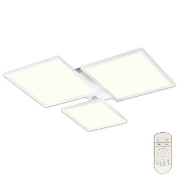 Top Light - Dimbar LED ytmonterad ljuskrona MERKUR LED/50W/230V 3000-6500K vit + fjärrkontroll
