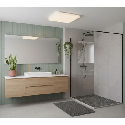 Top Light - LED-takarmatur för badrum DUNAJ LED/48W/230V 3000/4000/6500K IP44 48x48 cm vit