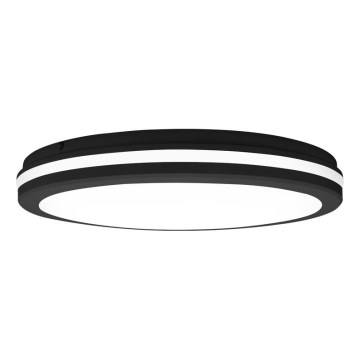 Top Light - LED badrumstaklampa COMET LED/40W/230V 3000/4000/6500K IP54 svart Ø 40 cm