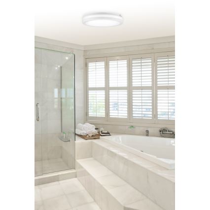 Top Light - LED takarmatur för badrum COMET LED/40W/230V 3000/4000/6500K IP54 vit Ø 40 cm