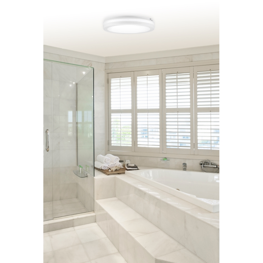 Top Light - LED takarmatur för badrum COMET LED/40W/230V 3000/4000/6500K IP54 vit Ø 40 cm